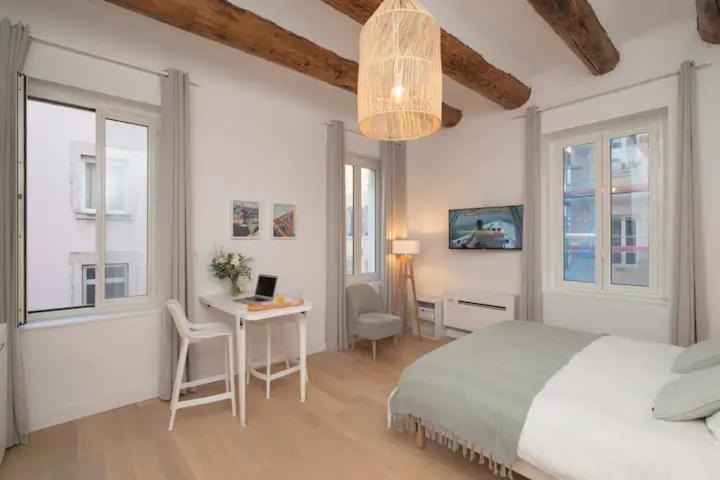 Design Suite Vieux Port Appartement Tout Equipe Climatise มาร์กเซย ภายนอก รูปภาพ