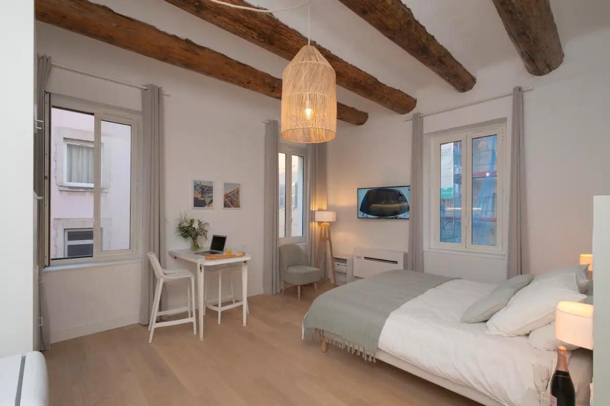 Design Suite Vieux Port Appartement Tout Equipe Climatise มาร์กเซย ภายนอก รูปภาพ